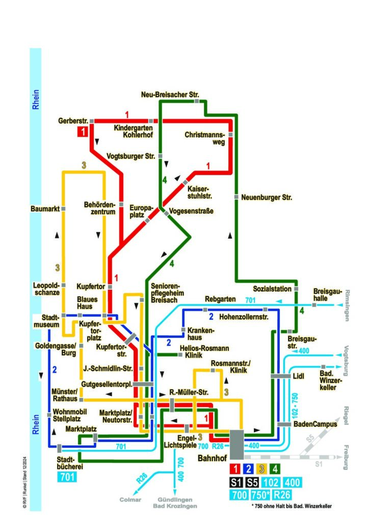 Linienplan B rgerbus Breisach linienplan-b-rgerbus-breisach