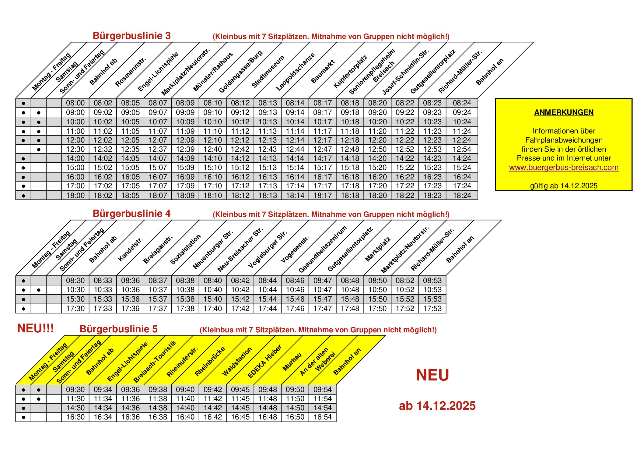 Fahrplan, gültig ab 14.12.2025(1)